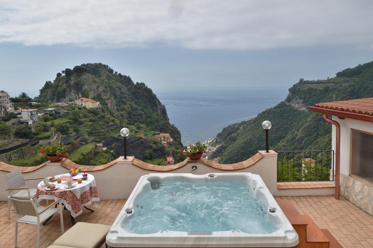 Amalfi Sky View Villa Scala Bagian luar foto
