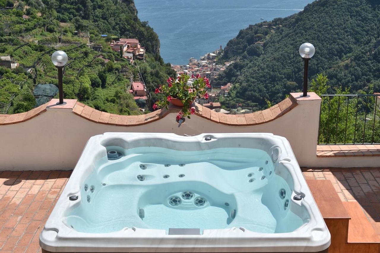 Amalfi Sky View Villa Scala Bagian luar foto