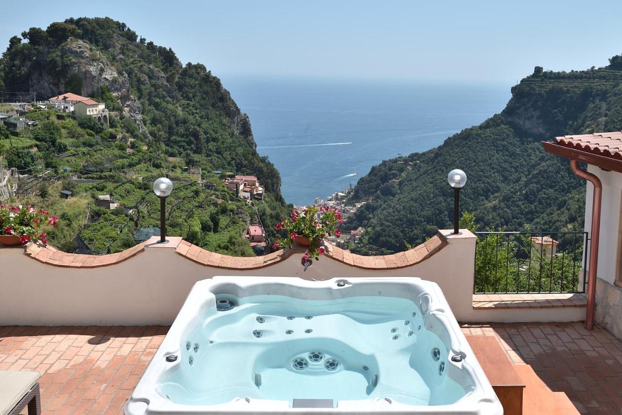 Amalfi Sky View Villa Scala Bagian luar foto