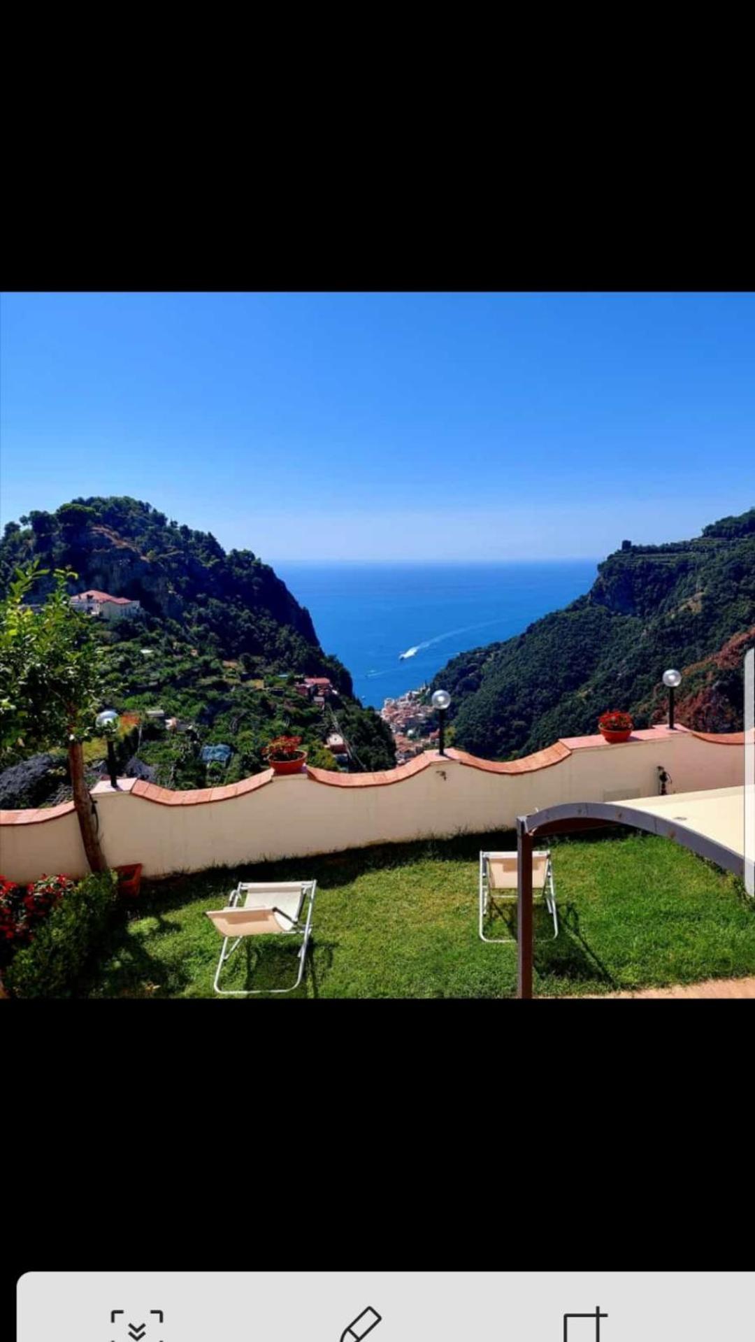 Amalfi Sky View Villa Scala Bagian luar foto