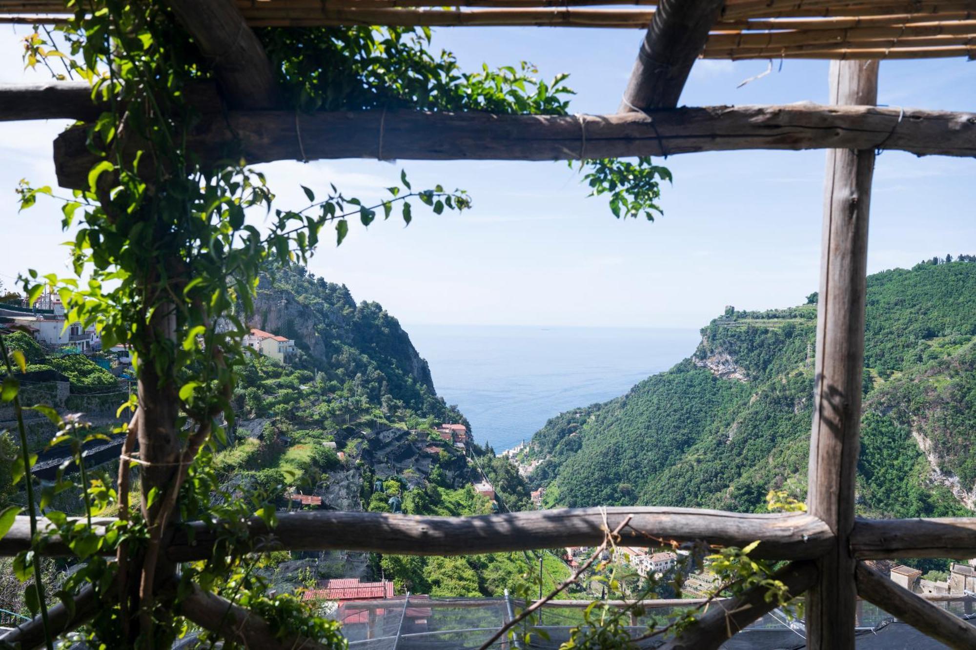 Amalfi Sky View Villa Scala Bagian luar foto